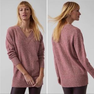 NWT Athleta wool cashmere Vital V-neck Tunic